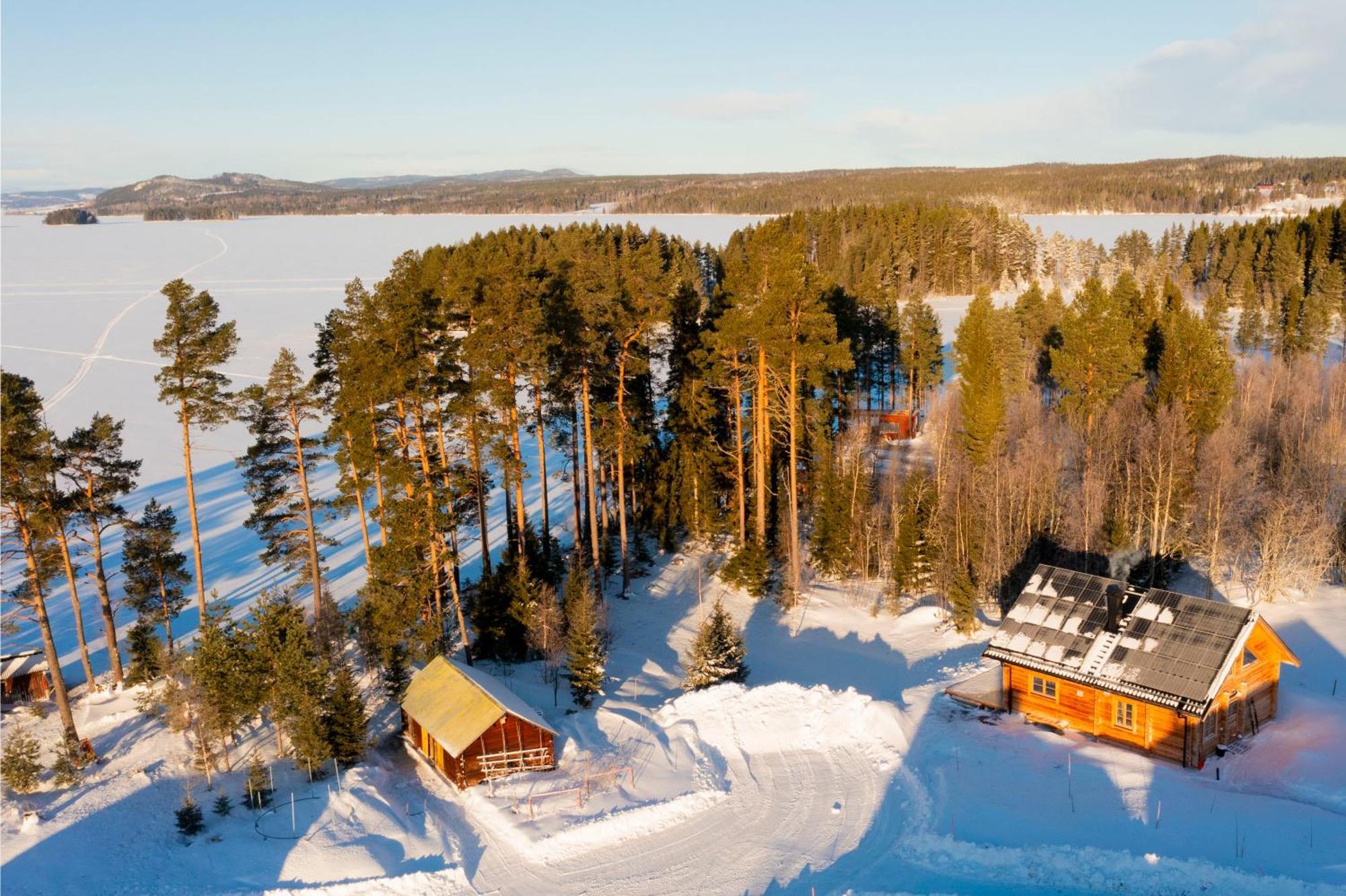 Blockhaus Am See - Komfort Umgeben Von Natur! Nalden Zewnętrze zdjęcie