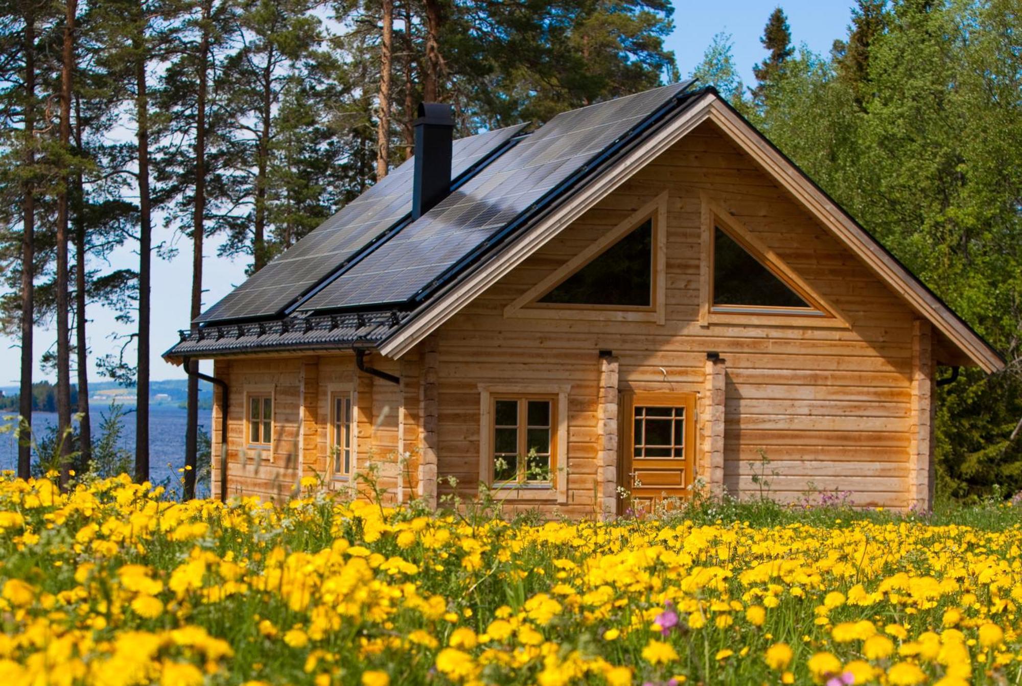 Blockhaus Am See - Komfort Umgeben Von Natur! Nalden Zewnętrze zdjęcie